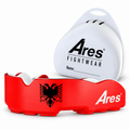 Ares Fightwear Slim-Line Mundschutz „Albania“ mit Aufbewahrungsbox – Zahnschutz für Boxen & MMA