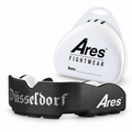 Ares Fightwear Slim-Line Mundschutz „Düsseldorf“ mit Aufbewahrungsbox – Zahnschutz für Boxen & MMA