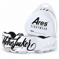 Ares Fightwear Slim-Line Mundschutz „Motherfucker“ mit Aufbewahrungsbox – Zahnschutz für Boxen & MMA