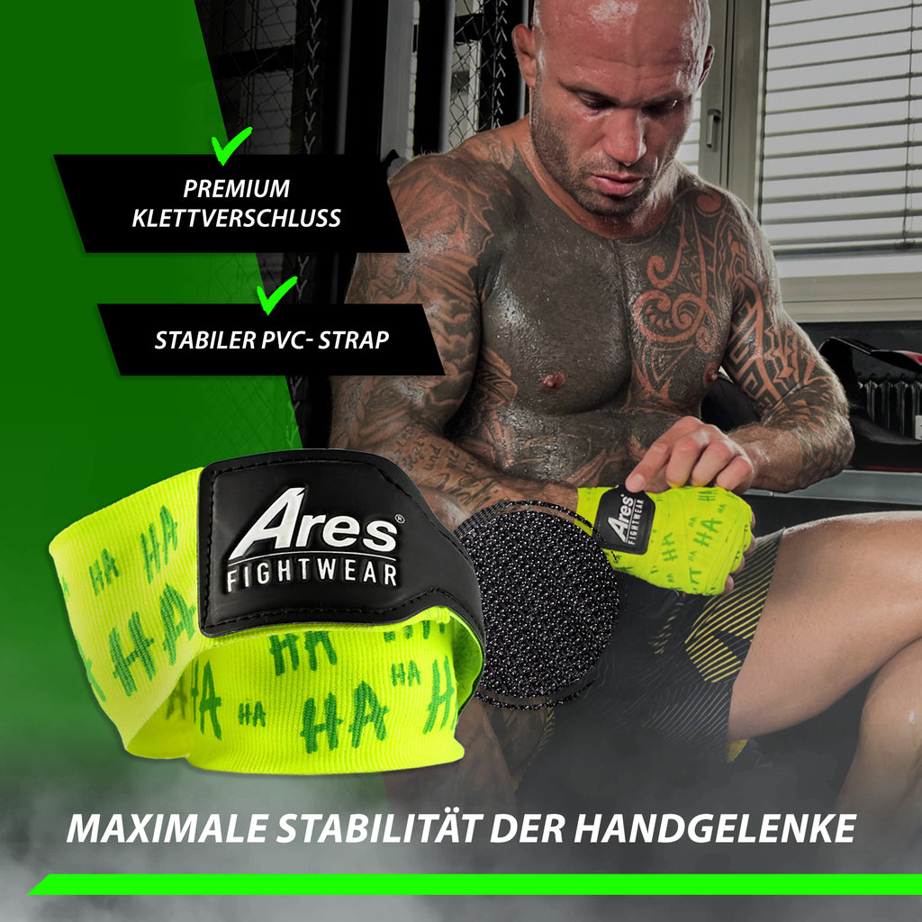 Ares Fightwear Boxbandagen „Hahaha“ – Ansicht 3