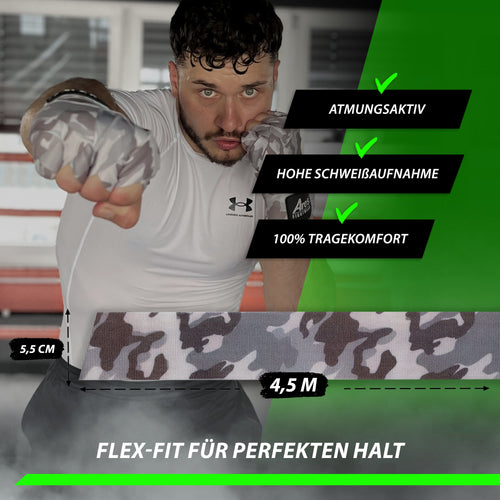 Ares Fightwear Boxbandagen „Camouflage“ – Ansicht 2